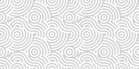 Vector seamless pattern with bold striped circles. Stylish geometric texture. Modern abstract background. pattern, seamless, wallpaper, vector, texture, design, decoration, art, illustration, circle, 