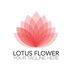 Lotus Flower Design Logo Design.eps