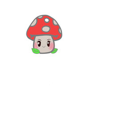 ladybug on a white background