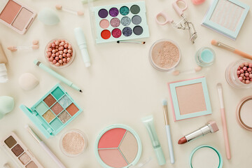 Professional makeup tools, make-up products and accessories. Makeup tools brushes.