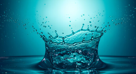 Crystal Clear Water Splash Pure Hydration Refreshing Aqua Liquid Cleanliness Nature Droplets