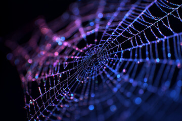bioluminescent spider silk