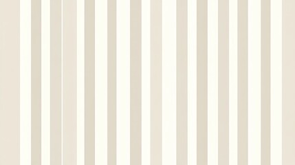 Obraz premium Elegant Beige and White Vertical Stripes Pattern Design