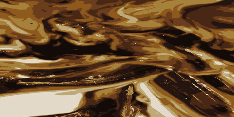 Vector texture of chocolate caramel cream. Vector illustration