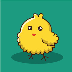 Chicken cute illustration