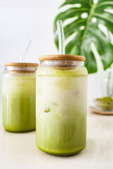 Iced Matcha Latte. Natural Energy and Calm in One Refreshing Drink