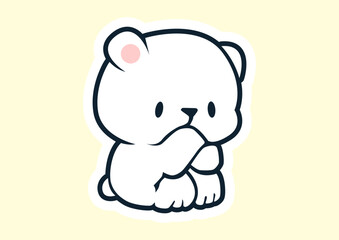 polar bear cartoon