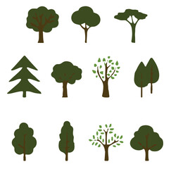 Fototapeta premium tree vector image