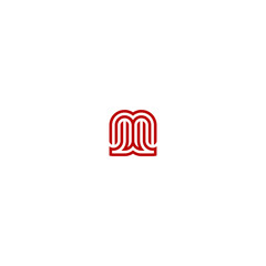 Initials Letter MW Logo