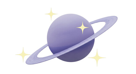 Isolated Planet Saturn with Stars