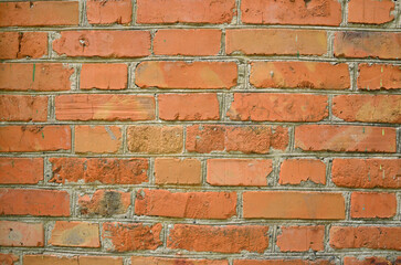 Brick wall close-up	
