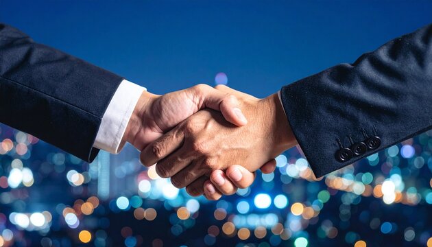 tow hand with hand shaik