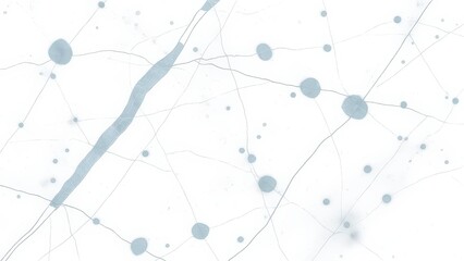 Abstract Blue and White Marble Texture with Circular Patterns