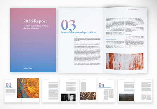 Corporate Annual Report Template