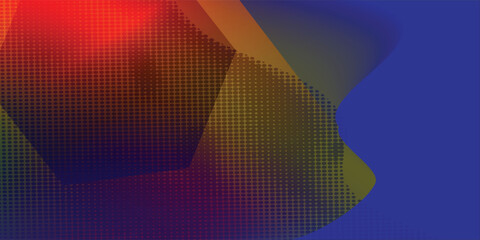 Modern 3D colorful abstract background with hexagonal polygon texture. soft melting hexagon abstract
