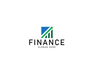 financial growth up logo icon design with arrow combined for economy, finance element symbol