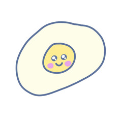 cute fried egg 