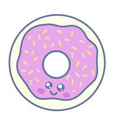 donut with sprinkles