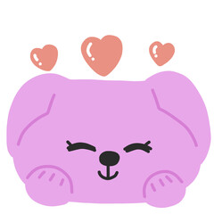 Cute rabbit bunny heart 