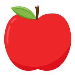 Apple vector. Apple isolated on PNG.