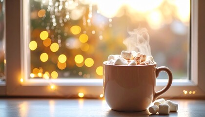 cup of coffee on the table