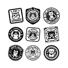 CAT APPROVED SAFE STAMP