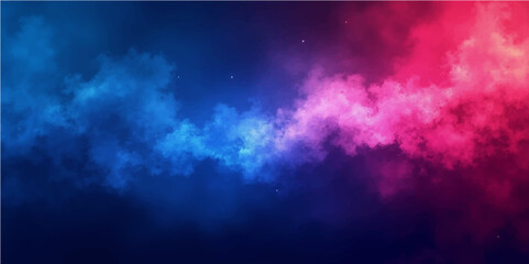 Abstract stormy blue sky with rays of light and texture