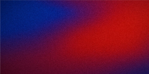 An abstract design on vintage grunge red and blue textured paper with an old canvas background