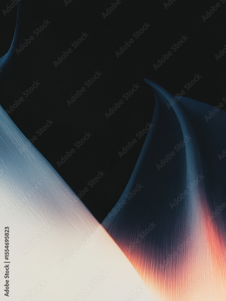 Poster abstract background with flowing colors. dynamic dark light pattern. minimalist graphic for digital 
