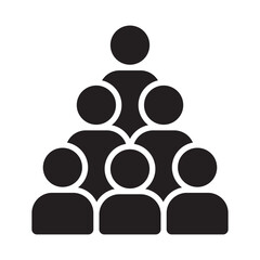 Audience Vector Icon which can easily modify or editAudience Vector Icon which can easily modify or edit