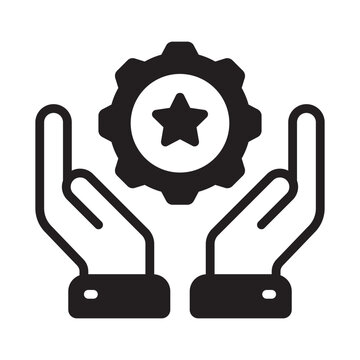 Responsibility Vector Icon which can easily modify or edit