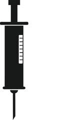 medical syringe and needle