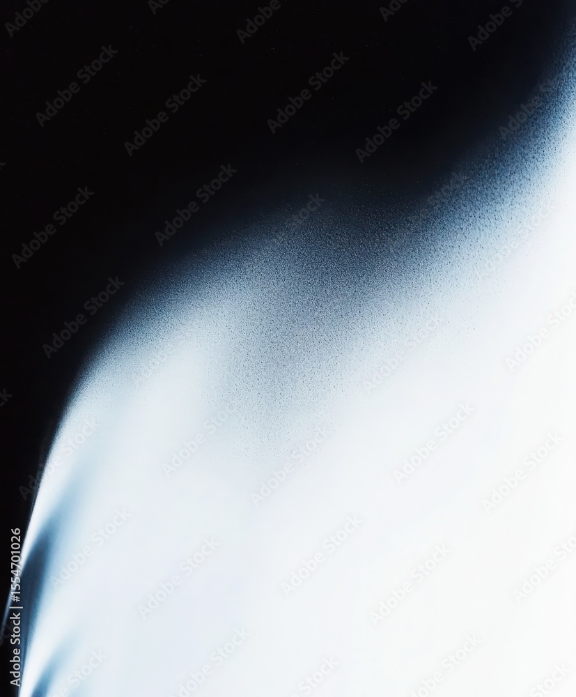 Aufkleber abstract dark blue and white color gradient background with textured dots. blurry motion effect for 
