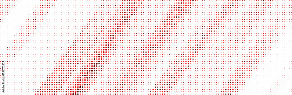 Poster Abstract colorful halftone texture dots pattern. vector