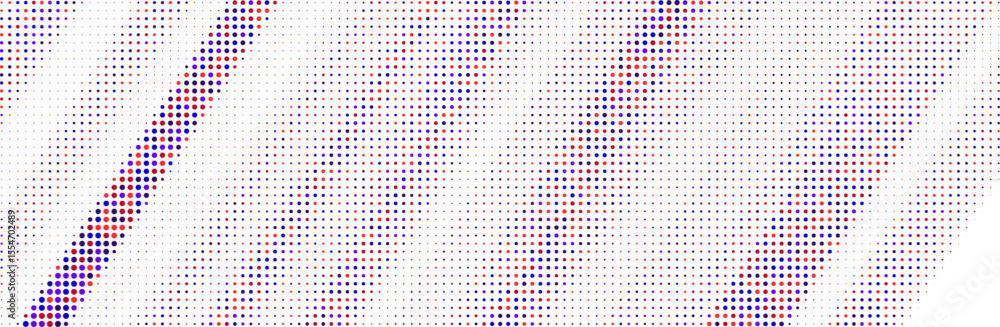 Poster abstract colorful halftone texture dots pattern. vector