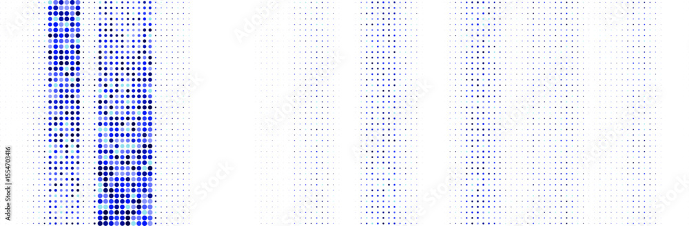 Poster abstract colorful halftone texture dots pattern. vector