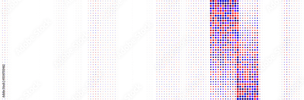 Poster abstract colorful halftone texture dots pattern. vector