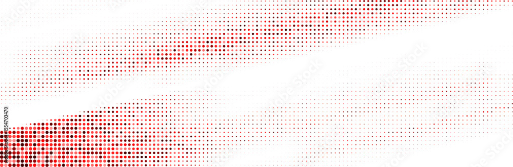 Poster abstract colorful halftone texture dots pattern. vector