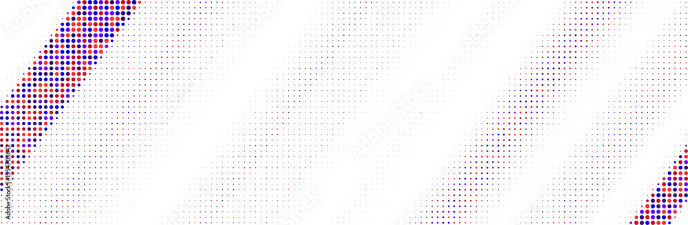 Poster abstract colorful halftone texture dots pattern. vector