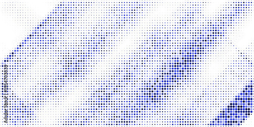 Poster abstract colorful halftone texture dots pattern. vector