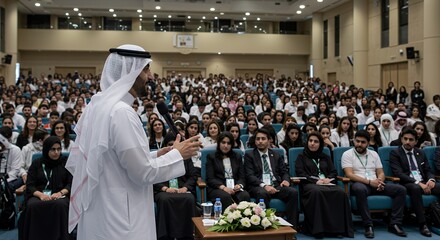 Emirati Leader Inspires Young Minds at a Vibrant Conference