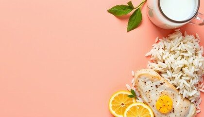 Crisp lemongarlic chicken dinner kitchen food photography bright setting close-up flavorful meal