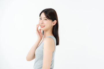 Fototapeta premium 女性 ビューティー スキンケア