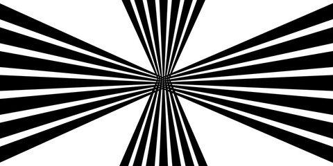 Perspective 3d, geometric line with 3d dimensional effect
