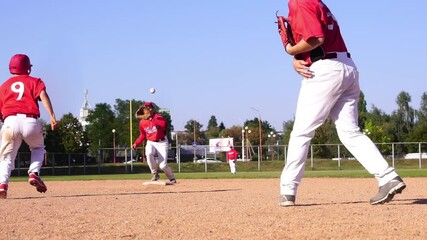 An exciting and dynamic baseball practice session designed to enhance skills and teamwork - Powered by Adobe