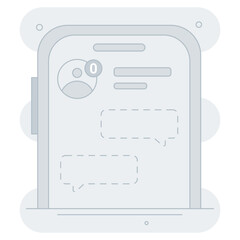 Empty Comment  Empty States Illustration