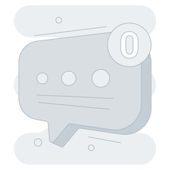 Empty Comment  Empty States Illustration