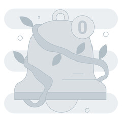 Empty Notification  Empty States Illustration
