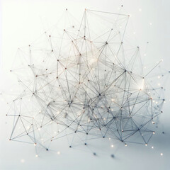 光る結び目の情報網