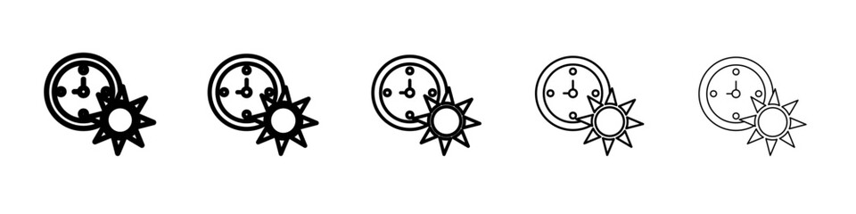 Obraz premium Predict, forecast icon flat simple outline logo